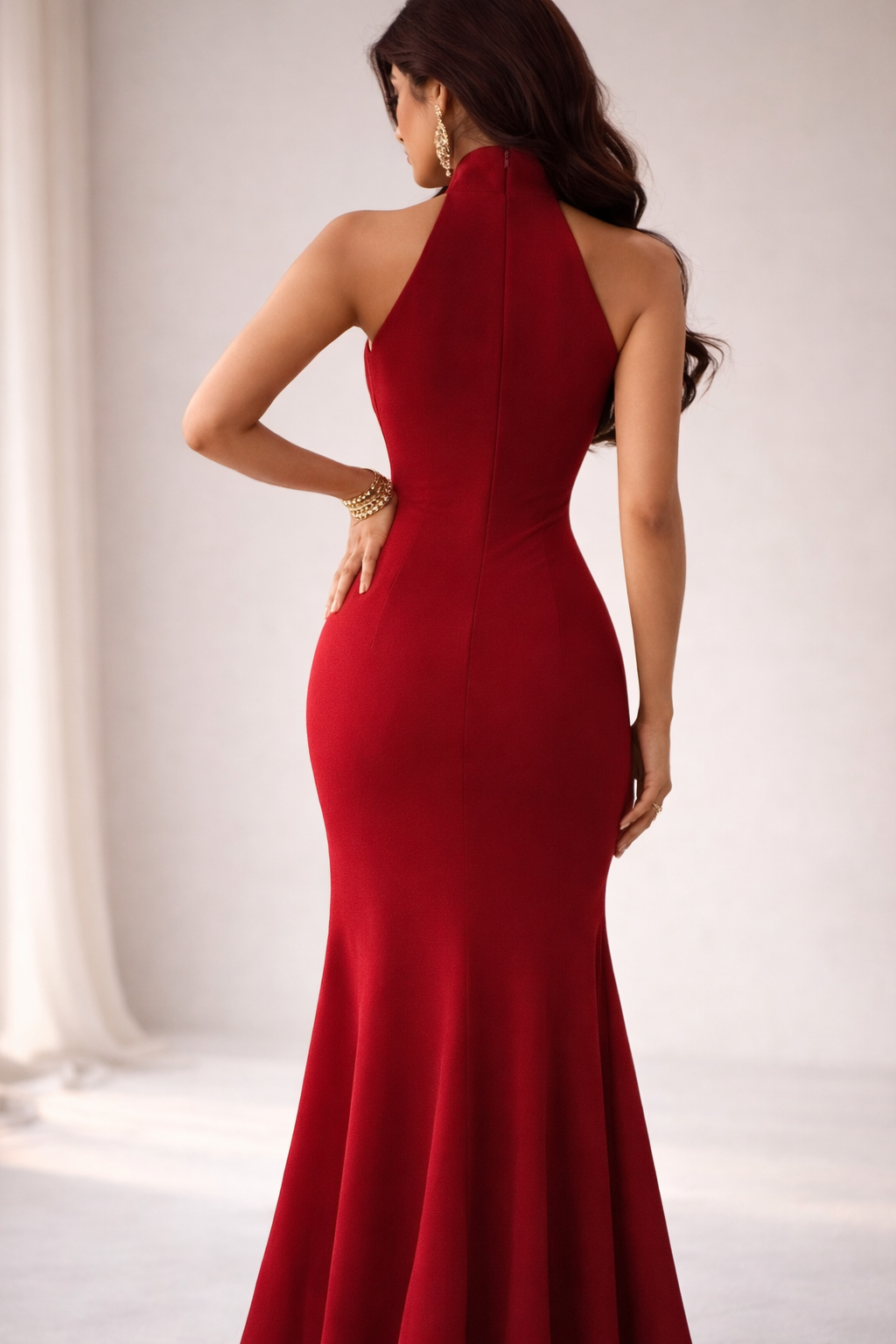Scarlett Halter Gown