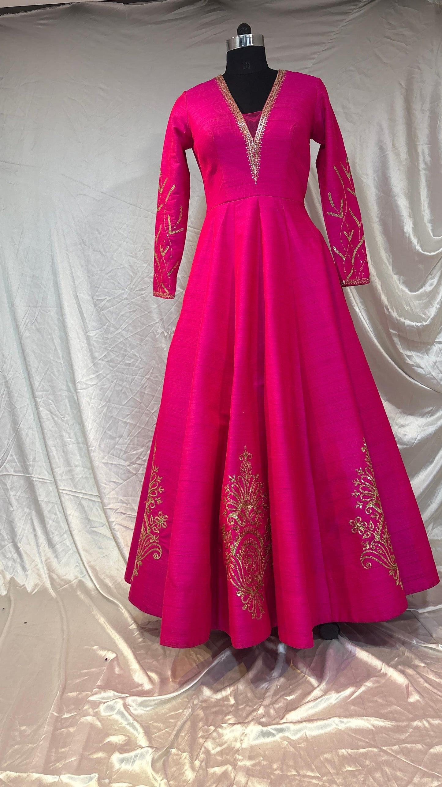 Gulmohar Embroidered Anarkali Set